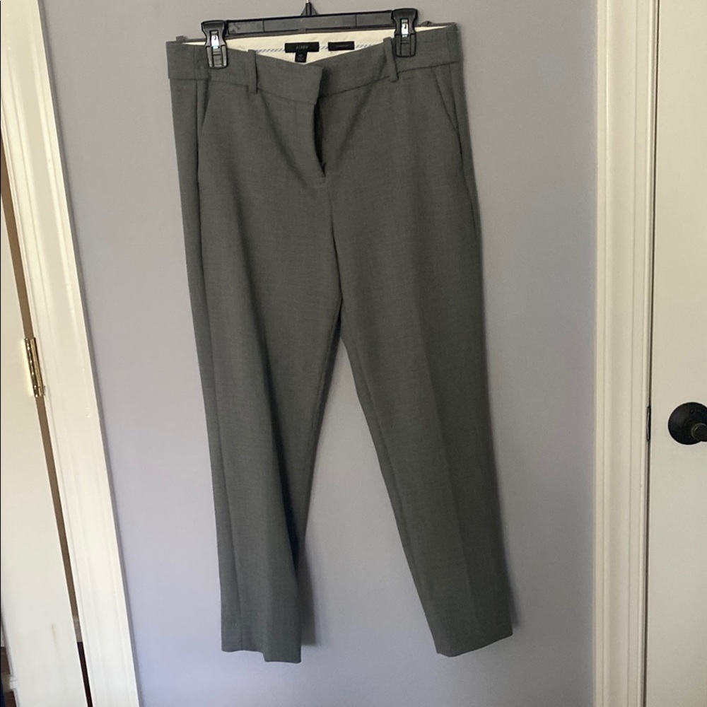 J. Crew Gray Trousers Tapered